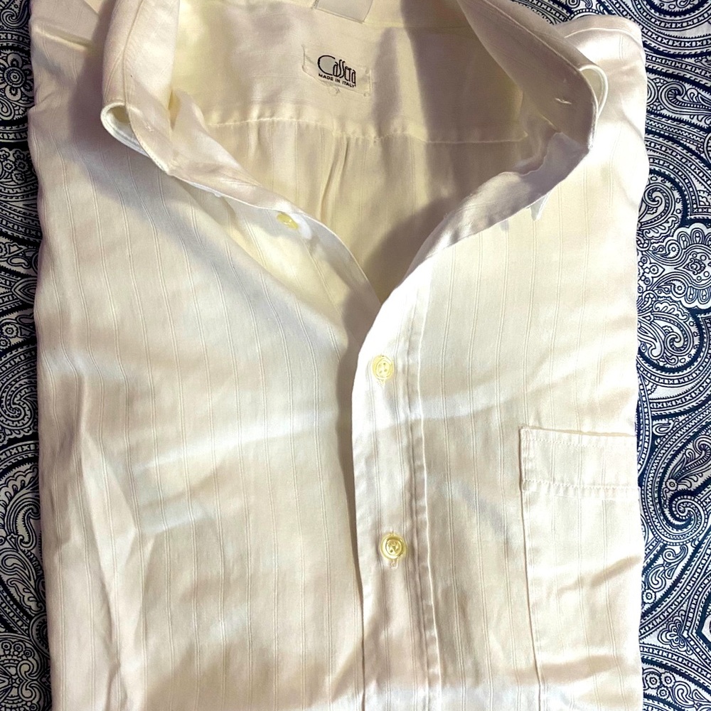 CASSERA men’s dress shirt size medium